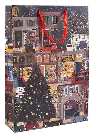 Пакет А3 46*33*10 "Новогодний город" НГ, бум.мат.ламинат 3103156