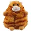 Игрушка мягкая, Котик-толстяк рыжий в крафт коробке (12-01568-K537199) — 2849319 — 2