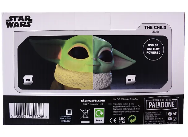 Светильник Star Wars Mandalorian The Child (пластик) (15 см) 2943251 — 2