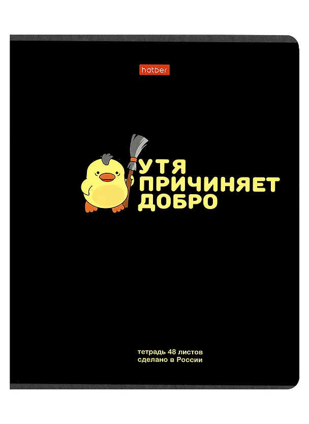 Тетрадь общая «УтяКря» в ассортименте, 48 листов в клетку, A5 - Hatber 2980169 — 4