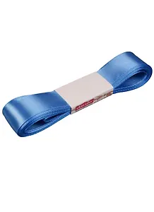 Лента атласная 1д (25мм) (синий) 121 (8340) (Зав. упаковка)