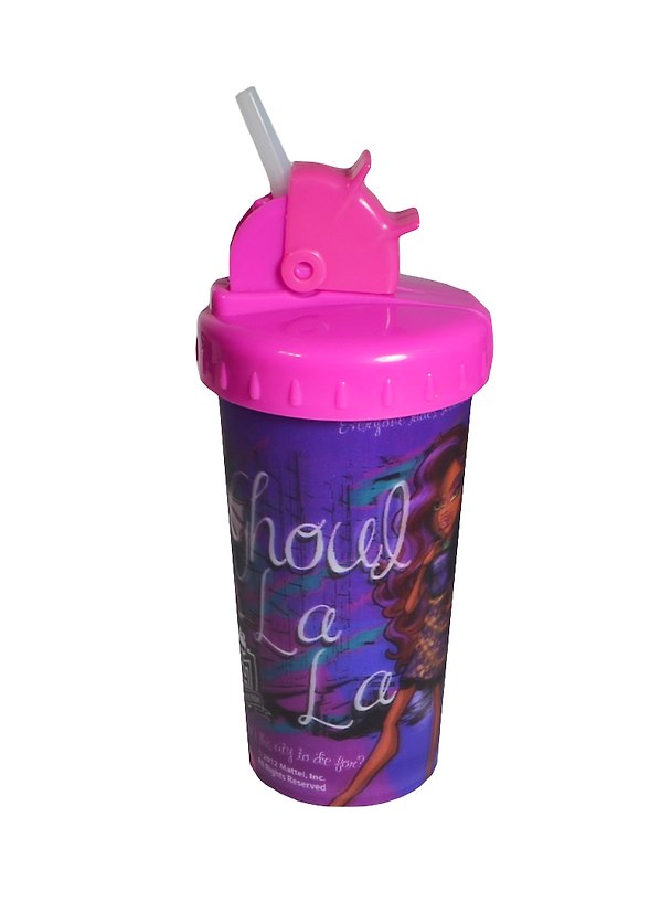 Monster High Стакан с крышкой пластик стерео Ghoul La La (285мл) 2427974 — 1