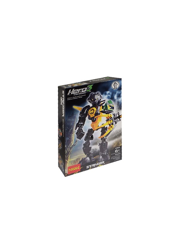 Конструктор-трансформер Hero 3 Star Soldier Stringer (9604) (11098704) (6+) (коробка) 2477035 — 1