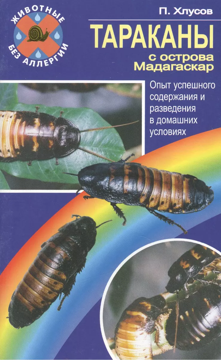 Тараканы с острова Мадагаскар. Опыт успешного содержания и разведения.  (Петр Хлусов) - купить книгу с доставкой в интернет-магазине «Читай-город».  ISBN: 978-5-9934-0122-5