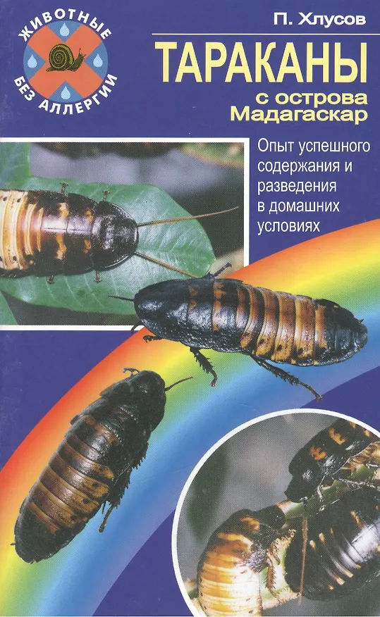 Книга Тараканы с острова Мадагаскар. Опыт успешного содержания и разведения. (Петр Хлусов) — 1
