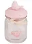 Баночка стекло с керамической крышкой Птичка Розовая 13*8см 12-06708-14C756 — 2591170 — 1