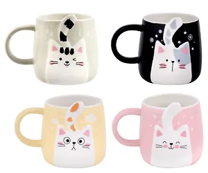 Кружка "Котик с хвостиком", керамика, 400 мл