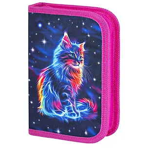 Пенал 1 отделение "Space cat" 21*14 см, полиэстер 3106008