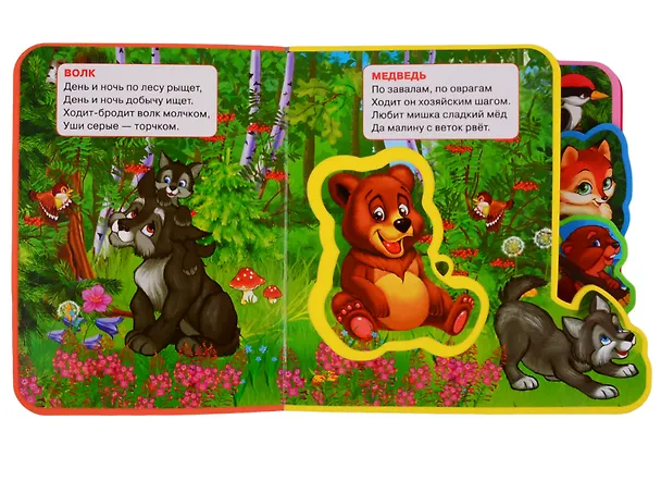 Книга Лесные животные (Владимир Степанов) — 2