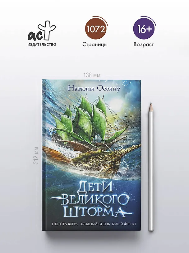 Книга Дети великого шторма (Наталия Осояну) — 5
