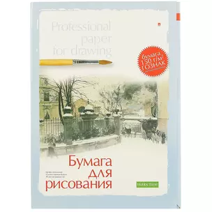 Папка для рисования «Professional», 20 листов, А3 — 234591 — 1