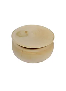 Заготовка Мини-шкатулка деревянная (HY120033) (h=30мм) (d=53мм) (упаковка)