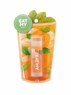 Бальзам для губ Абрикосовый айс ти (4,8г) (Eat My) (366669) 3167079