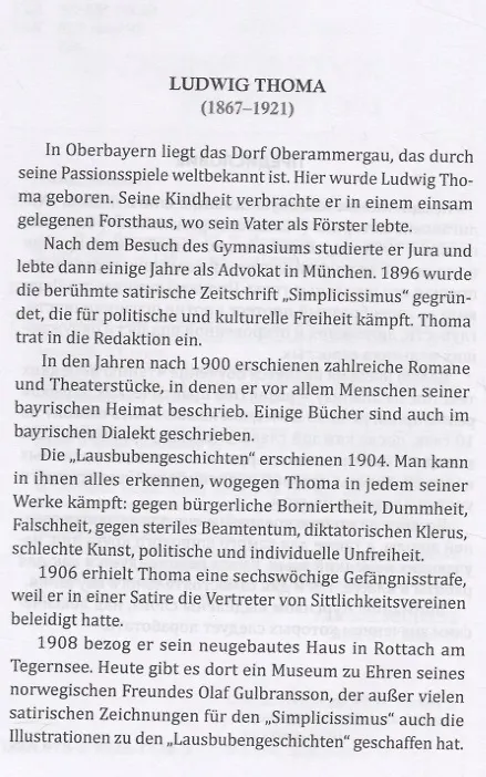 Книга Lausbuben-geschichten / Хулиганские истории (Людвиг Тома) — 4