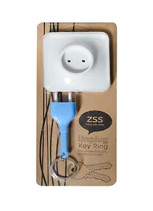 Держатель для ключей Вилка синяя+розетка (002581)