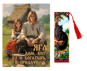 Яга. Дом, кот и богатырь в придачу + закладка