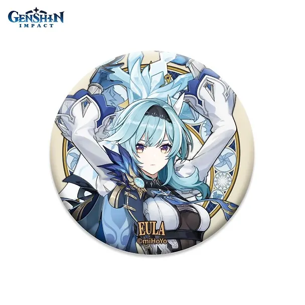Значок Genshin Impact Mondstadt Can Badge Eula 2986611 — 2