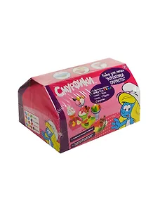 Набор д/детского творчества Росмэн-Лига Набор д/лепки  "Мороженица" Смурфики в асс. 19372