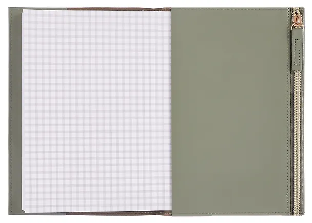 Книга для записей «Green» А5, 80 листов в клетку, со сменным блоком, Schiller 3110699 — 8