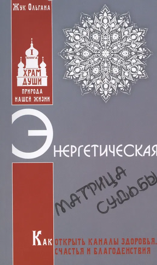 Книга Энергетическая матрица судьбы. Как открыть каналы здоровья, счастья и благоденствия. Книга 1 (Ольгана Жук) — 1