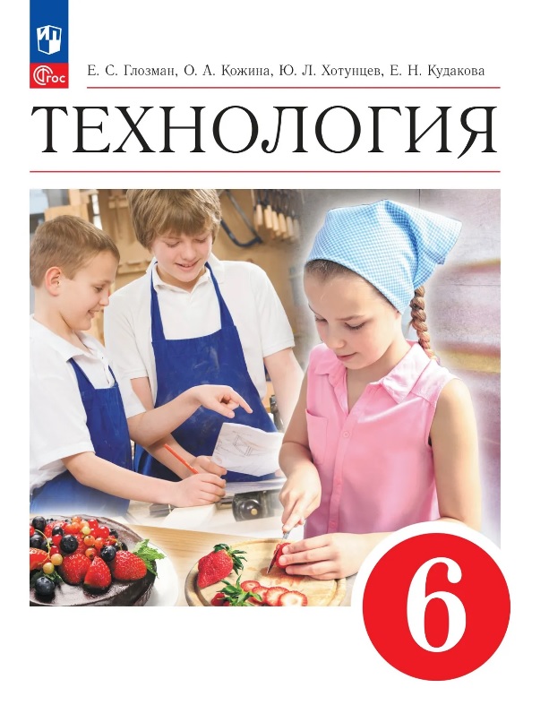Технология. 6 класс. Учебник. ФГОС 2021
