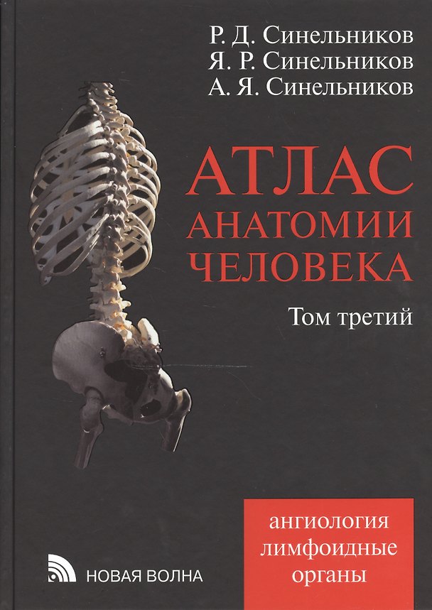 Книга Атлас анатомии человека:В 4т.:Т.3.-7-е (Александр Синельников) — 1