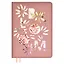 Ежедневник недат. А6+ 120л 126х174 "Софт-тач" пепельно-розовый, иск.кожа, тв.переплёт, поролон, офсет, ляссе — 2995320 — 1