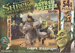 Пазл 54А Шрек-4 8803 (4 вида) (мини) (коробка)