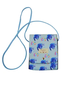 Сумка на кнопке Еноты (PU) (17×15) (12-07248-6077-5)