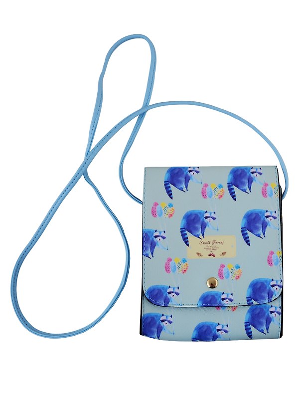Сумка на кнопке Еноты (PU) (17×15) (12-07248-6077-5) 2693673 — 1