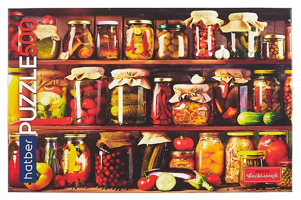 Пазл 500 элементов "Вкусные шедевры. Ностальгия" 48х33см 3075093 — 3