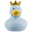 Игрушка для купания LiLaLu Уточка в короне голубая — 2530533 — 2