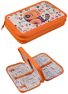 Пенал школьный 2 отделения "Cats"