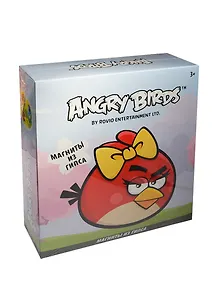 Набор для изготовления магнитов из гипса (Angry Birds) (84427) (3+) (коробка)