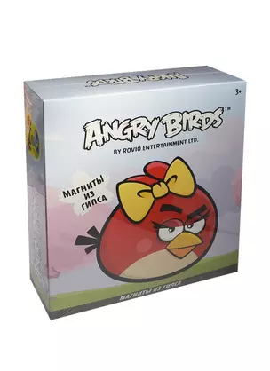 Набор для изготовления магнитов из гипса (Angry Birds) (84427) (3+) (коробка) — 2338130 — 1