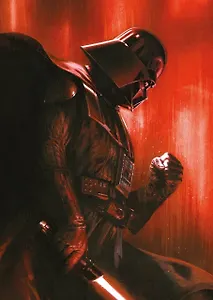 Скетчбук А5 32л «Звёздные войны. Дарт Вейдер задумался» пружина