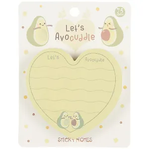 Блок бумаги самоклеящийся 70*70мм "Avocado"