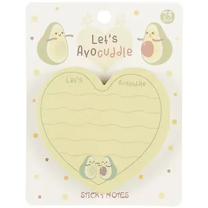 Блок бумаги самоклеящийся 70*70мм "Avocado" 256974