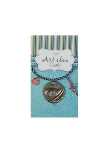 Кулоны в асс.1 круглый с птичкой (QA 3036) (14021151) (упаковка)