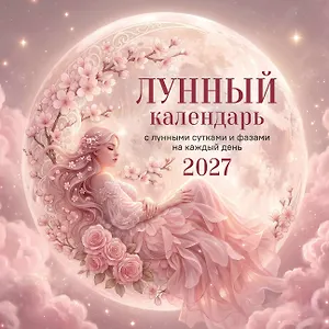 Лунный календарь на 2027 год. Календарь настенный на 2027 год (300х300)