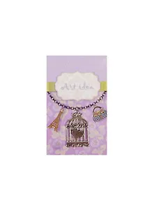 Кулоны в асс.2 Подвеска Сердце в клетке (QA 6112) (14021247) (упаковка)