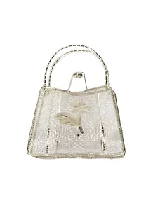 Декоративные элементы из металла, Сумочка серебро (11094107)