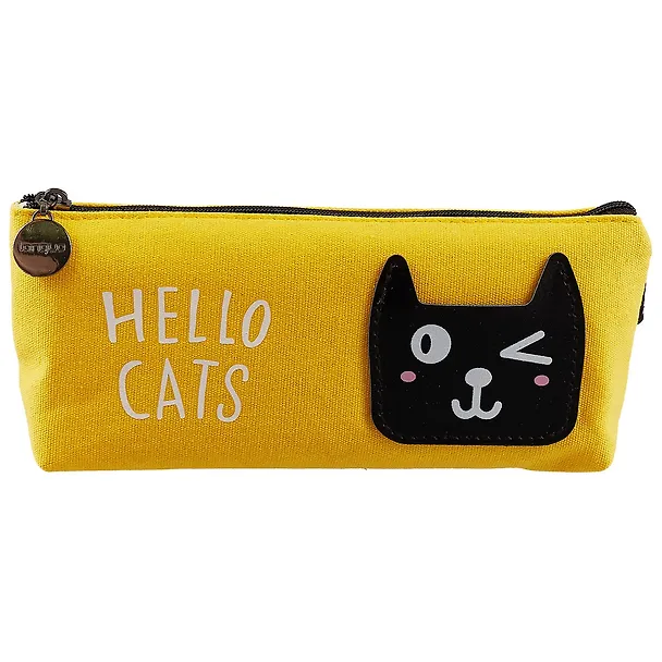 Пенал на молнии «Кошки. Hello cat's», 20 х 8 см 2585898 — 3