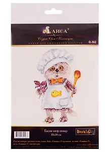 Набор для вышивания Алиса  Басик шеф-повар 10х14см