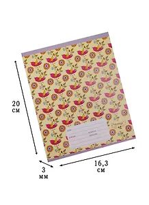 Тетрадь в линейку Unnika, "Веселые узоры", 18 листов, в ассортименте