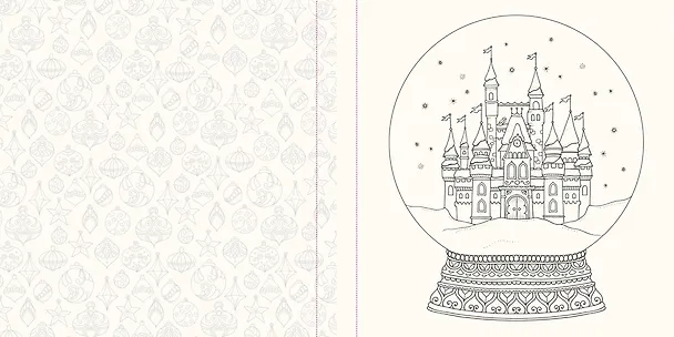 Книга Рождественские чудеса. Книга для творчества и вдохновения (Джоанна Бэсфорд) — 7