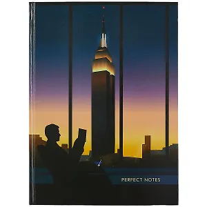 Книга для записей А4 160л кл. "Perfect notes" 7БЦ, глянц.ламинация