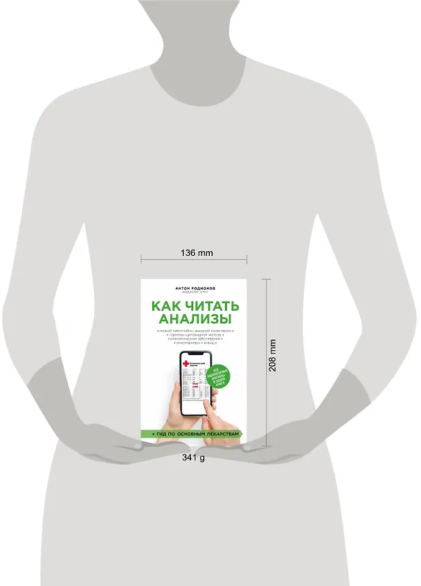 Книга Как читать анализы. Все лабораторные анализы в одной книге (Антон Родионов) — 10