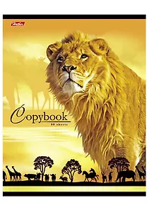 Тетрадь в линейку Hatber, "Саванна", 80 листов, в ассортименте