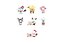 Фигурка Аниме Sanrio Family Roller Skating Restaurant series Blind Box (1шт) (6936785435697) (TPT13) — 3182292 — 1